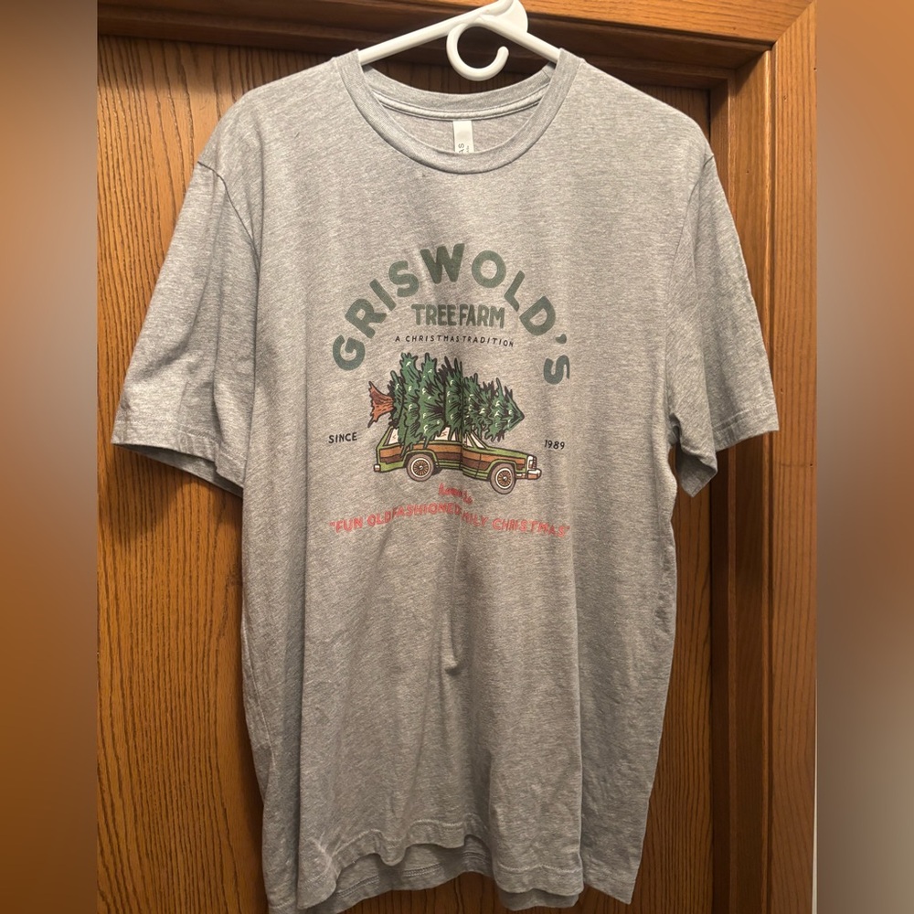 Griswold's Tree Farm Gray T-Shirt